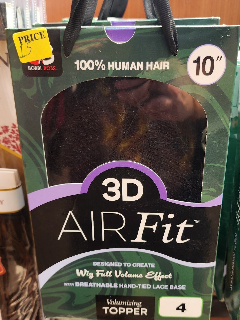 3D AirFit Volumizing Topper - Natural Dark Brown (Color 4)